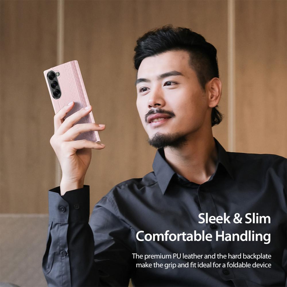 DUX DUCIS DUX DUCIS Samsung Galaxy Z Fold 7 Fodral Bril Series Rosa