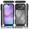  iPhone 17 Pro Max Skal Hybrid Shockproof Svart