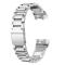  Lyxigt Metallarmband Fitbit Charge 3 / 4 Silver