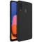 IMAK Samsung Galaxy A20s - IMAK Matt TPU Skal - Svart
