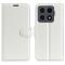  Xiaomi 15T Pro Fodral Litchi Läder Vit