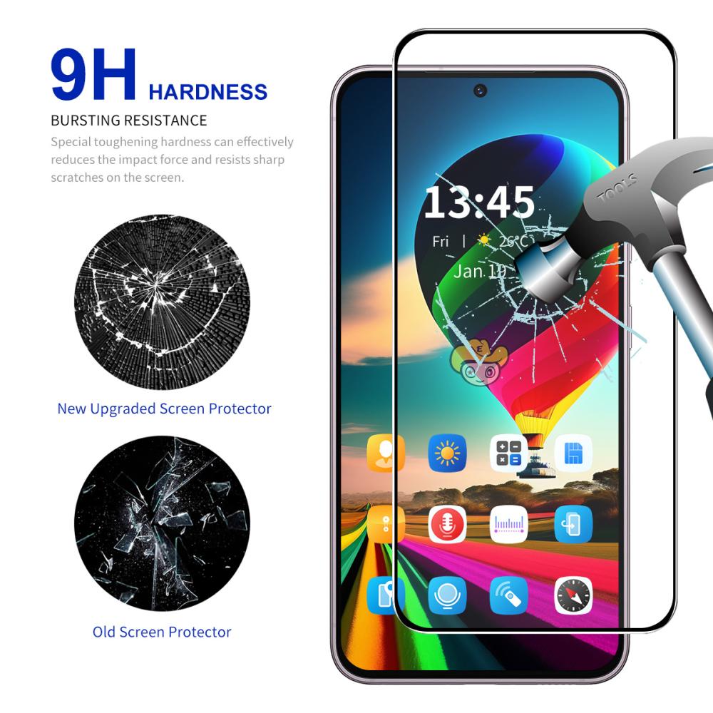 ENKAY ENKAY Galaxy S25 FE 2-PACK Skärmskydd Heltäckande Härdat Glas