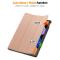 Lenovo Idea Tab Fodral Tri-Fold Läder Roséguld