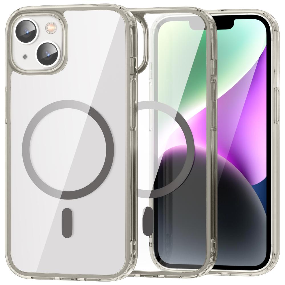 ColorPop ColorPop iPhone 14 Plus Skal CH MagSafe Transparent/Titanium