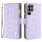 BINFEN BINFEN Galaxy S24 Ultra Fodral Diamond Multifunktionell Lila