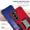  Samsung Galaxy S23 Skal Shockproof Ring Hybrid Roséguld