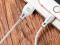 DUDAO Dudao 2m Lightning Kabel 2.4A - Vit