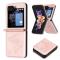  Galaxy Z Flip 6 / 7 FE Skal Fjäril Textur Rosa