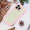  iPhone 15 Pro Skal Wavy Hybrid Transparent/Rosa
