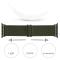  Nylon Armband Justerbart Apple Watch 42/44/45/46/49 mm Grön