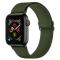  Nylon Armband Justerbart Apple Watch 42/44/45/46/49 mm Grön