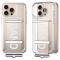 GKK GKK iPhone 16 Pro Skal Med Strap Transparent / Silver
