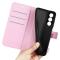  OnePlus Nord 5 5G Fodral Litchi Läder Ljus Rosa