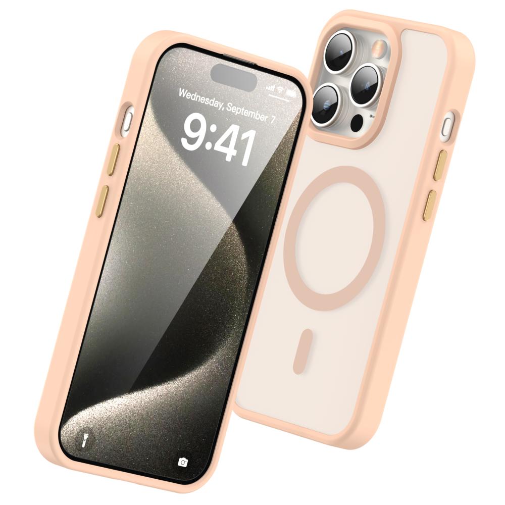 ColorPop ColorPop iPhone 15 Pro Max Skal CH MagSafe Matt Rosa