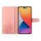  iPhone 14 Pro Fodral Tiger Tryck Roséguld