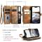 CASEME CASEME iPhone 15 Plus Multifunktionellt Fodral Brun