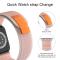 ColorPop Apple Watch 42/44/45/46/49 mm Armband Nylon Trail Loop Rosa