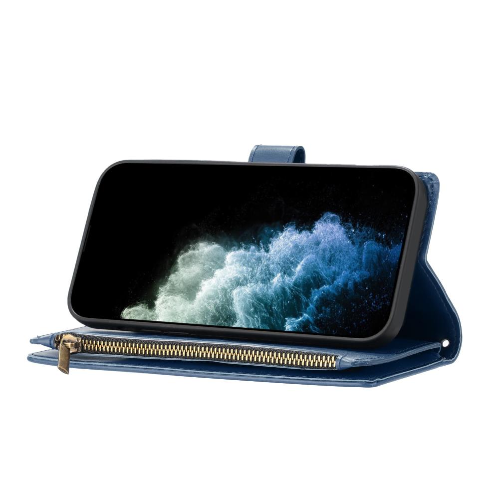 Samsung Galaxy S26 Ultra Fodral Multifunktionellt Läder Blå