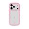 holdit holdit iPhone 17 Pro Mobilskal Wavy Pink/Transparent