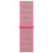  Nylon Loop Armband Justerbart Apple Watch 42/44/45/46/49 mm Rosa