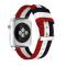  Nylon Armband Med Vertikal Design Apple Watch 42/41/40/38 mm