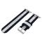  Nylon Armband Med Vertikal Design Apple Watch 42/44/45/46/49 mm