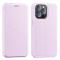 DUX DUCIS iPhone 13 Pro - DUX DUCIS Skin X Shockproof Läder Fodral - Rosa