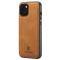 DG.MING DG.MING iPhone 15 Skal Läderbelagt Brun