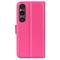  Sony Xperia 1 VI Fodral Litchi Läder Rosa