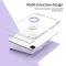  iPad Pro 11 2025/2024 Fodral Hybrid Rotation Pennhållare Lila