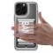 GKK GKK iPhone 16 Pro Max Skal Med Strap Transparent / Svart