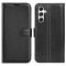  Samsung Galaxy A35 5G Fodral Läder Litchi Svart