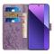  Google Pixel 10a Fodral Med Blommigt Tryck Lila