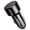 BASEUS BASEUS 45W 6A Billaddare med Type-C PD 4.0/QC 3.0 - Svart