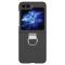  Galaxy Z Flip 6 / 7 FE Skal Skin Touch Ringhållare Svart