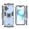  iPhone 16 Plus Skal Hybrid Armor Ring Blå