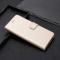  iPhone 15 Plus Fodral Silk Textur Med Snodd Guld