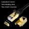  10m Cat8 40Gbps RJ45 UTP Nätverkskabel Svart