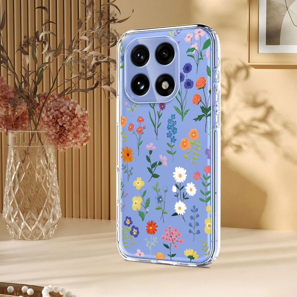  OnePlus 15 Skal TPU Med Tryck Blommor