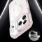  iPhone 17 Pro Max Skal MagSafe Kickstand Transparent / Vit