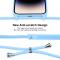  iPhone 15 Pro Skal Silikon Med Snodd Blå