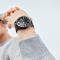  Bezel Skyddande Ring Galaxy Watch3 45mm - Silver/Svart