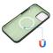  iPhone 13 Pro - MagSafe Liquid Silikon Skal - Mörk Grön