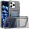  iPhone 16 Pro Max Skal Kickstand Med Kortfack Tonad Svart