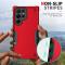  Samsung Galaxy S22 Ultra Skal Shockproof Hybrid Roséguld