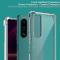 IMAK IMAK Sony Xperia 5 III Skal Shockproof TPU + Skärmskydd Transparent
