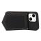 iPhone 15 Skal RFID Kortfack Med Snodd Svart
