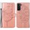  Samsung Galaxy S23 Plus Fodral Fjäril Roséguld