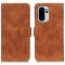 KHAZNEH KHAZNEH OnePlus 15R Fodral Retro Läder Brun