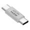  140W USB 3.1 USB-C Hane till USB-C Hane Adapter 8K 40Gbps Vit